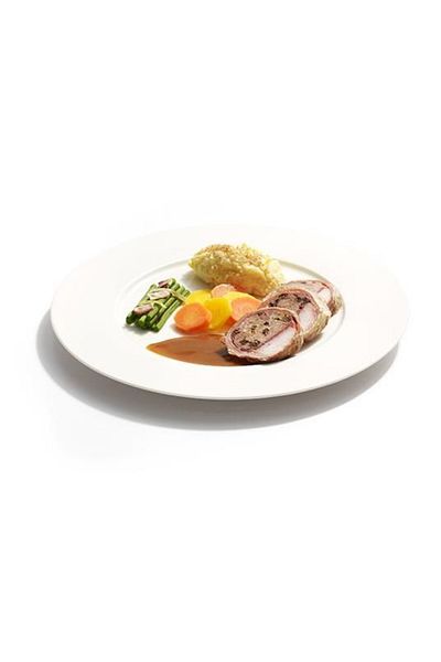 İkram Dünyası Cake, Breakfast, Serving Plate 19 cm Set of 6