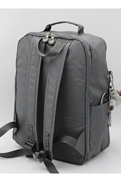 ÇantaExpress Сумка для школи з тканини, стійкої до сірого забарвлення, унісекс, повсякденна шкільна сумка на спину 1900