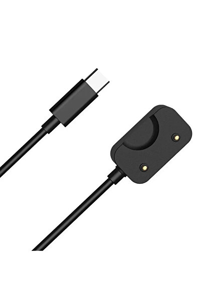Coverzone Galaxy Fit3 ile uyumlu Akıllı Saat Manyetik Usb Typ-C Şarj Kablosu Galaxy Fit 3 ile uyumlu Kablo