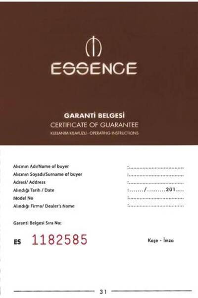 Essence Kadın Kol Saati ES6807FE.170-1