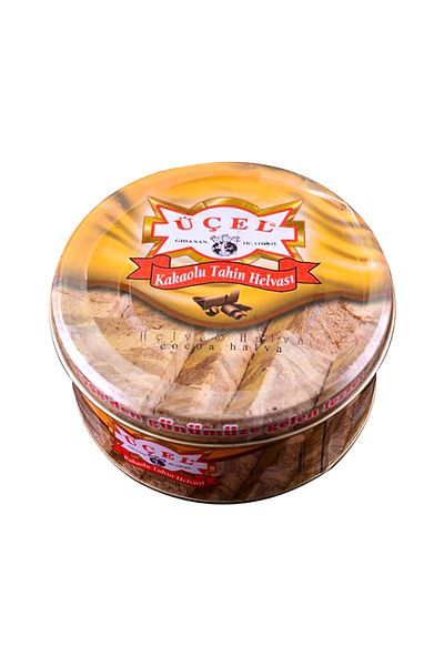 Üçel 830 g Halva with Cocoa - X3Pcs Üçel