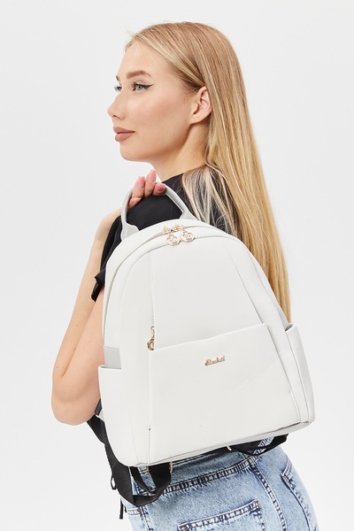 Morpelikan Women's Gray Multi-Compartment Backpack