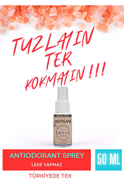 Salthima Ter Kokusu Önleyici Fresh Vücut Bakım Spreyi 50ml (sağlık Bakanlığı Uts Kayıtlı)