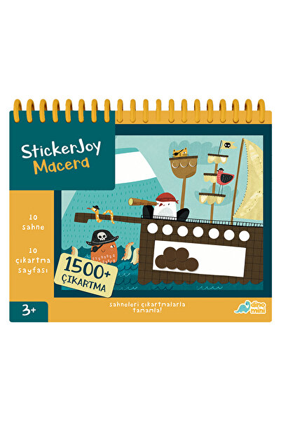 Neobebek StickerJoy - Macera (Sahneyi Çıkartmalarla Tamamlama Çıkartma Kitabı)