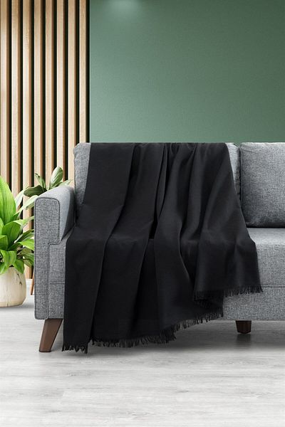 Denizli Concept Husa Scaun Neagra - Husa Multifunctionala Lalin - 200x200 Cm