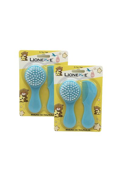 Tarko Lionesse Brush Comb Set - Blue x 2