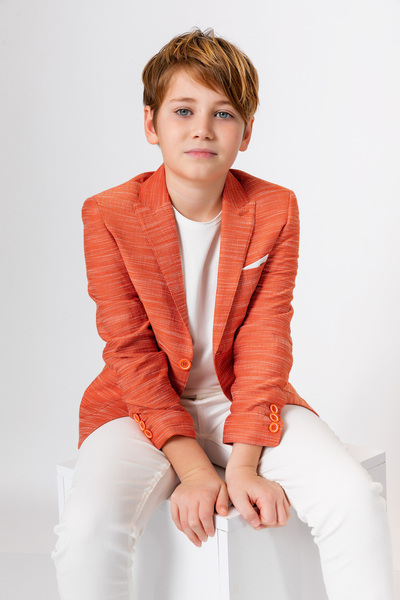 incity Boy's Single Button Jacket