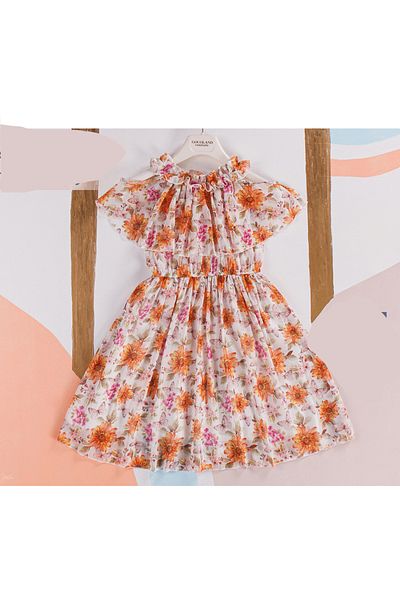 Gocoland Floral Patterned Stylish Dress