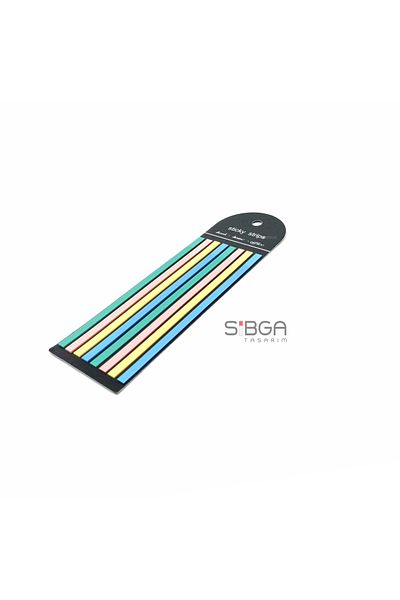 sibga tasarım Thin Long Strip Transparent Colored Postit Post-it Post ItBookmark Bookmark Postit Sticker 160 Sheets