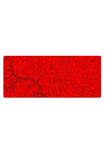 PORGE 90x40 Red XXL Gaming Mouse Pad - Gaming Mousepad