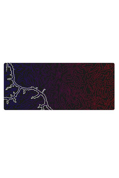 PORGE XXL Rainbow Gaming Mouse Pad - 90x40 Gaming Mousepad