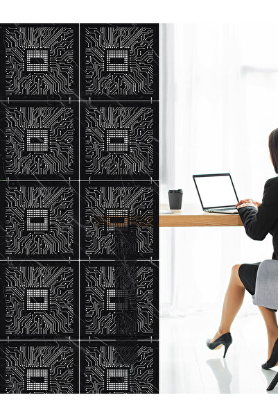 standarts Makta ® Lazer Kesim Sarkıt Paravan, Ahşap Seperatör, Oda Bölücü 4'l...