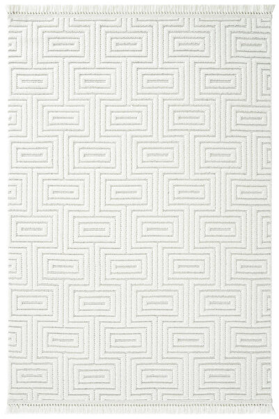 SEYRAN HALI DESEN PALETTE RUBY 1550 CREAM Covor decorativ țesut antialergic