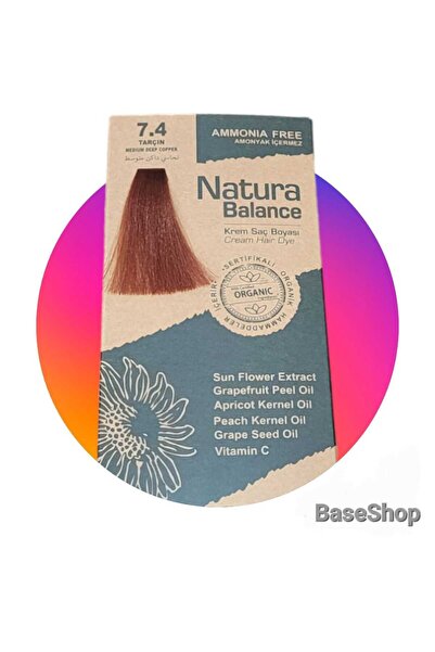 NATURABALANCE Natura Balance Amonyaksız Saç Boyası 7.4 Tarçın