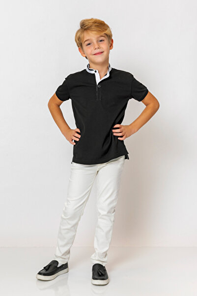 incity Boys' Slim Fit Paradise Fabric Trousers