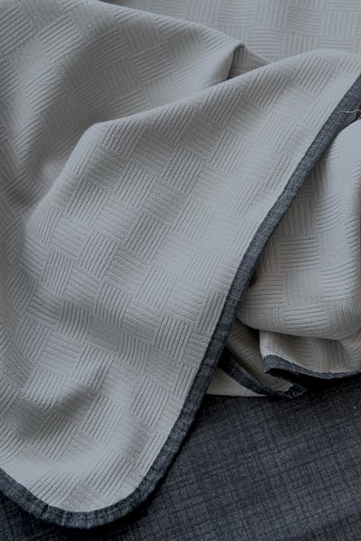 Alla Turca Natural Cotton Double Pique Set - Stone