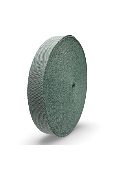 Sevenwoven Coloană de bumbac verde - 4 cm, 40 de metri