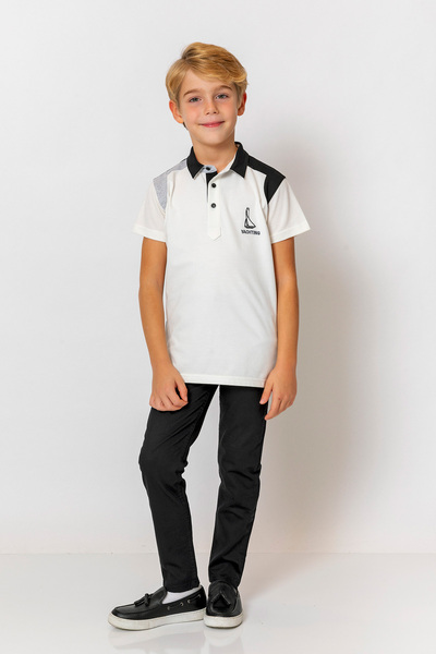 incity Boys' Slim Fit Paradise Fabric Trousers