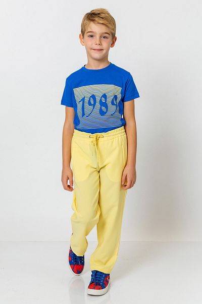 incity Boy's Gathered Yellow Trousers