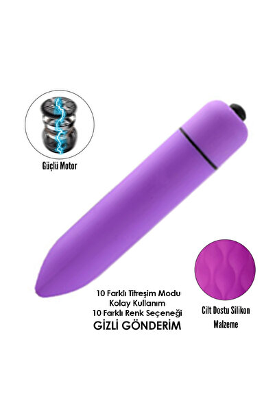 Morhayaller Dure Vibra Bullet Titreşimli Vibratör 10 Modlu