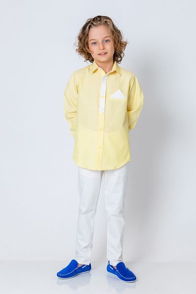incity Boy's Long Sleeve Stylish Shirt