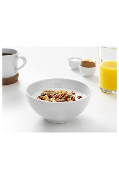 IKEA 365 Kase, Beyaz, 13 Cm