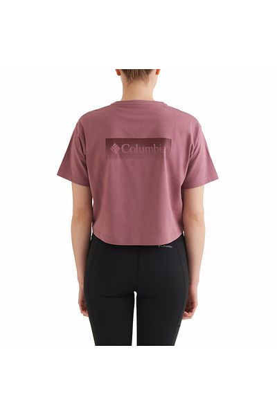 Columbia CSC Framed Halftone Logo - Women's Short Sleeve T-Shirt