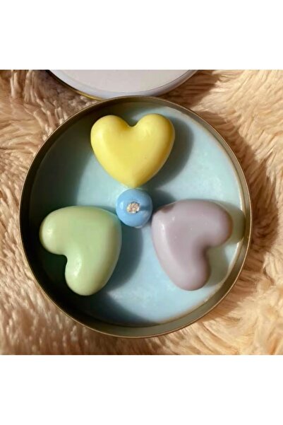 morlalem m 4-Piece Single Mold Heart Silicone Mold - Scented Stone, Soap and ...