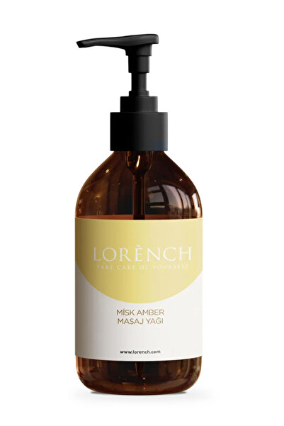 LORENCH Misk Amber Aromaterapötik Masaj Yağı 250 ml