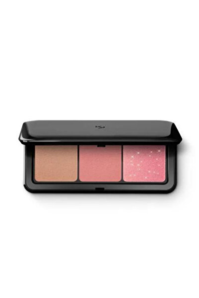 Kiko MULTI FINISH TRIO BLUSH & BRONZER PALETTE 02 - Mauve CYAS