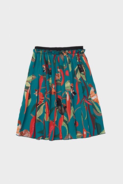 Lia Lea Bg Store Girl's Orange Skirt 23pfwl07417