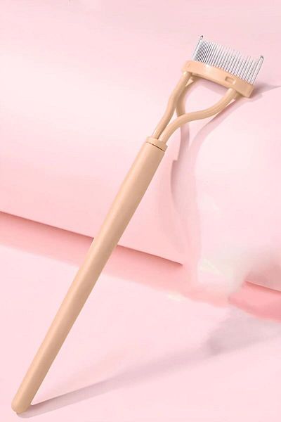 CARNIVAL LAND Eyelash Curling Tool Portable Eyelash Separator Comb Apparatus For Eyelash Organizer Tool Bag