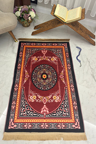 Homiko Covor de rugăciune imprimat digital cu motive turcești vechi - TLNMZ-037