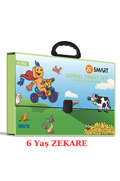 Genel Markalar Bilsem Hazırlık - Zekare Smart Görsel Dikkat Seti (6 Yaş) - Ko...