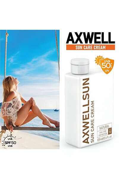 AXWELL 50 Spf+ 2 Li Fırsat Seti Leke Karşıtı Nemlendirici Yüksek Koruma Güneş Kremi
