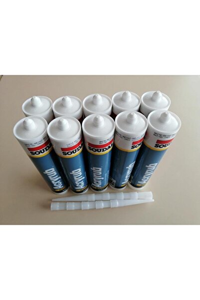 Soudal Beyaz Mastik 117566 / 10 Adet