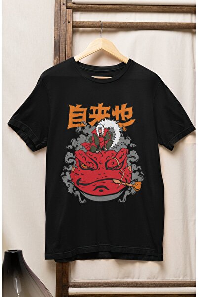 Fuddy Moda Oversize kroj Naruto Jiraiya verzija 5 majica, unisex anime Štampa...