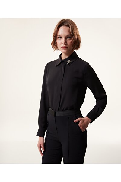 Machka Crepe Pants - Cigarette Fit