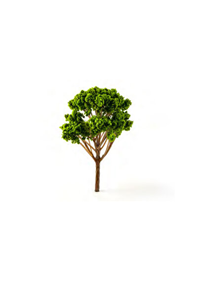 Jordania Maket Şeftali Ağacı 1/50 - Koyu Yeşil 12cm