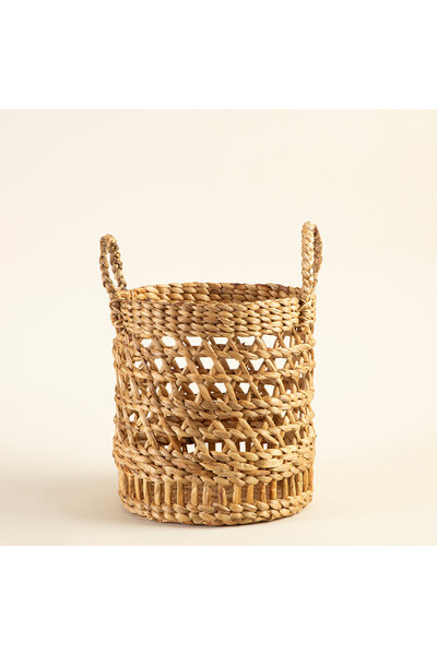 Chakra Karita Yuvarlak Sepet M Natural