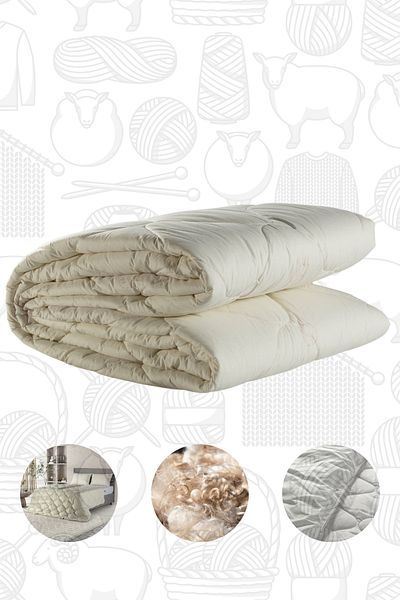 Dormeur Natural and Odorless Double Wool Quilt - Bagged