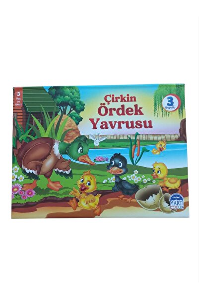 Martı Çocuk Yayınları 3 Boyutlu Hikaye Kitabı Çirkin Ördek Yavrusu