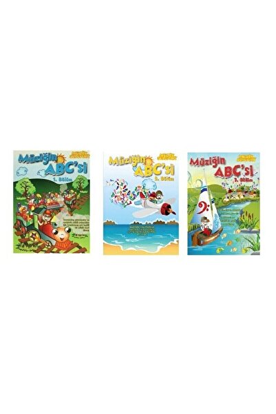 Segah Müzik Müziğin Abc 'si 1 2 Ve 3 (3 Kitap Set)