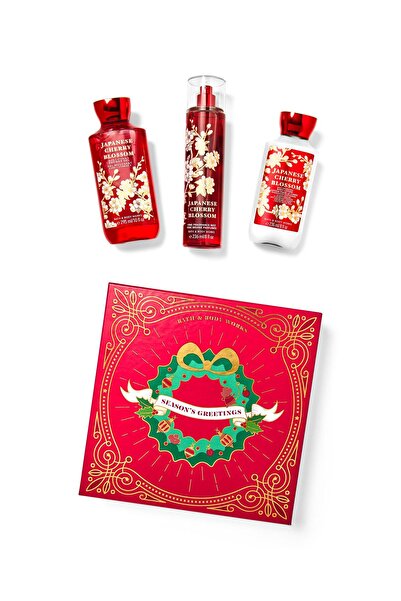 Bath & Body Works Japanese Cherry Blossom Hediye Seti