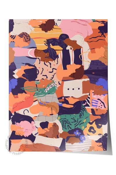 Postifull Pictură cu poster fără cadru, poster de perete, imprimare artistică...