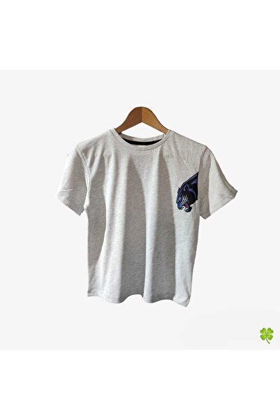 neocotton 100% pamuk lu Oversize kroj okrugla kragna Štampano Dječja majica k...