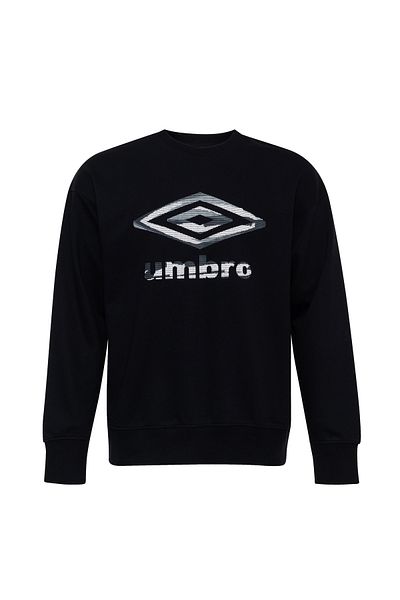 UMBRO Мъжки суитшърт с лого на Umbro - кръгло деколте, памук, стандартна кройка FC-0200