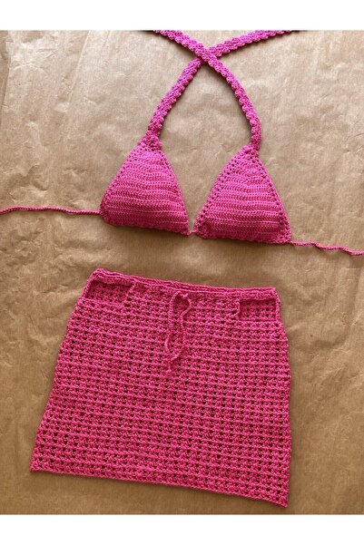 scyllastore Barbie Collection Special Design Designer Skirt and Top Set Pink