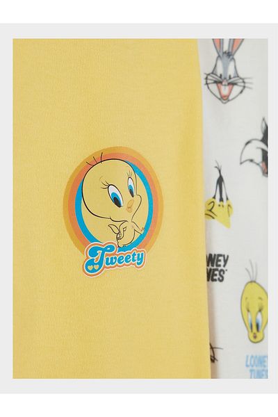 Looney Tunes Licensed Baby Girl 2-Piece Trousers Without Booties 20798