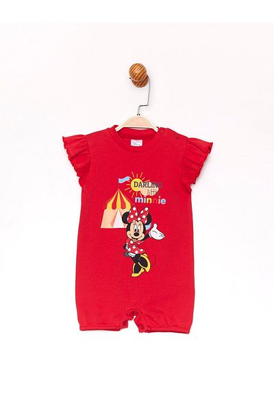 Minnie Mouse Licensed Baby Shorts Jumpsuit 19729